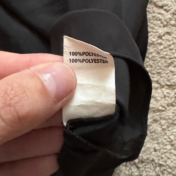 Ramy Brook- Black Sleeveless Alexandra Lace Tie Up Mini Dress - Picture 4 of 6